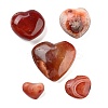 Natural Red Agate Heart Love Healing Stones G-G125-01B-1