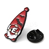 Christmas Dwarf/Gnome with Heart Enamel Pins for Women JEWB-D017-04B-EB-3