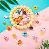 30Pcs 15 Styles Opaque Resin Imitation Food Decoden Cabochons RESI-TA0003-70-7