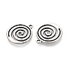 Tibetan Style Alloy Pendants TIBE-N014-17AS-2