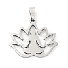 201 Stainless Steel Pendants STAS-A090-09P-1
