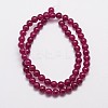 Natural & Dyed Malaysia Jade Bead Strands G-A146-6mm-A15-2