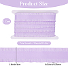 10 Yards Polyester Ruffled Lace Ribbon DIY-CY0001-23C-2