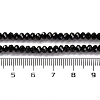 Natural Black Spinel Beads Strands G-E560-Q05-3
