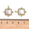 Natural Freshwater Shell Pendants SA-CBA11D7-26A-G-3