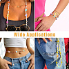 21Pcs 7 Colors Spray Painted Alloy Beads FIND-YW0012-67-6