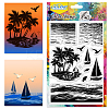 PVC Plastic Clear Stamps DIY-WH0618-0241-1