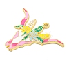 Alloy Enamel Pendants FIND-Z049-02B-01G-2