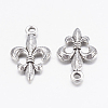 Tibetan Style Alloy Metal Fleur De Lis Pendants LS-EA8747Y-1