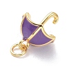 Real 18K Gold Plated Brass Charms X1-KK-L188-24G-06-3