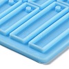 Rectangle Shape Holographic Pendant DIY Silicone Mold LS-DIY-K063-07-4