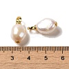 Natural Pearl Pendants FIND-C046-14G-3