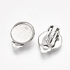 Non-Tarnish 304 Stainless Steel Clip-on Earring Findings LS-STAS-S079-81D-1