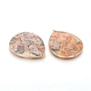 Natural Crazy Agate Pendants G-E526-01N-3