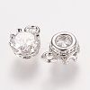 Brass Rhinestone Charms LS-RB-E507-02P-1