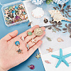 60Pcs 15 Style Alloy Enamel Pendants ENAM-PH0002-28-4