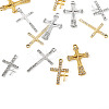 20Pcs 10 Styles Alloy Rhinestone Pendants FIND-TA0007-84-3