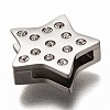 304 Stainless Steel Slide Charms STAS-P270-26P-03-3