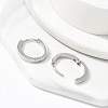 304 Stainless Steel Hoop Earrings for Women EJEW-C096-58P-4