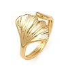 Brass Adjustable Cuff Rings for Women RJEW-B132-01B-P-4