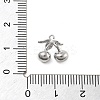 Brass Micro Pave Cubic Zirconia Pendants KK-D283-22P-3