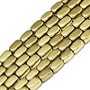 Electroplate Non-magnetic Synthetic Hematite Beads Strands X-G-S352-65A-01-1