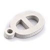 Non-Tarnish 304 Stainless Steel Pendants STAS-F267-10Q-P-3