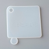 Square Lid Silicone Molds AJEW-D046-19-3