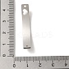 304 Stainless Steel Connector Charms STAS-R117-05P-3