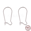 925 Sterling Silver Hoop Earrings STER-S002-55-1