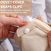 30 Pairs Cotton Duvet Holder Anti-Run Buckle AJEW-SP0004-49-6