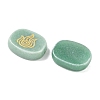 4Pcs 4 Styles Natural Green Aventurine Display Decorations G-F786-02B-05-2