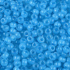 6/0 Transparent Inside Colours Glass Seed Beads SEED-N008-08F-3