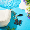 1Pc Resin Letter Keychains KEYC-TADJ0001-09M-5