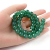 1 Strand Natural Green Aventurine Beads Strands G-YW0001-35B-3