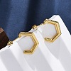 304 Stainless Steel Stud Earrings for Women EJEW-L296-033G-01-1