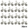 20Pcs Tibetan Style Alloy Pendants FIND-YW0009-41-1