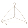 304 Stainless Steel Satellite Chain Toe Ring Anklets for Women AJEW-AN00662-01-2