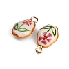 Handmade Porcelain with Brass Pendants PR-CBAB520-05A-2