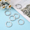304 Stainless Steel Keychain Clasp Findings STAS-28D-3