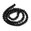 Natural Black Agate Beads Strands G-H336-A02-02-3