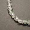 Handmade Silver Foil Glass Beads LS-X-FOIL-R050-12x8mm-17-2