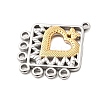 304 Stainless Steel Chandelier Component Links STAS-Q350-08GP-2