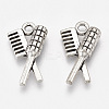 Tibetan Style Alloy Pendants TIBEP-T052-02AS-RS-1