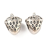 Tibetan Style Alloy European Beadss TIBE-P001-40AS-1