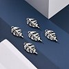 Tibetan Style Alloy Links connectors X-TIBEP-A18398-AS-FF-4