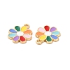 Alloy Enamel Pendants ENAM-C005-07G-3