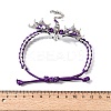 Pterosaur Alloy Enamel & Rhinestones Link Bracelets BJEW-A165-01A-5