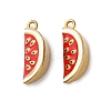 304 Stainless Steel Enamel Pendants LS-STAS-B100-06G-08-1