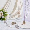 8Pcs 4 Colors Hollow Brass Bead Cage Big Pendants FIND-SC0014-11-3